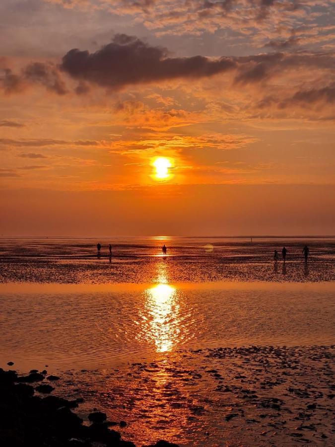 Fewo Mit Meerblick - Direktzugang Zur Nordsee Daire Wilhelmshaven Dış mekan fotoğraf