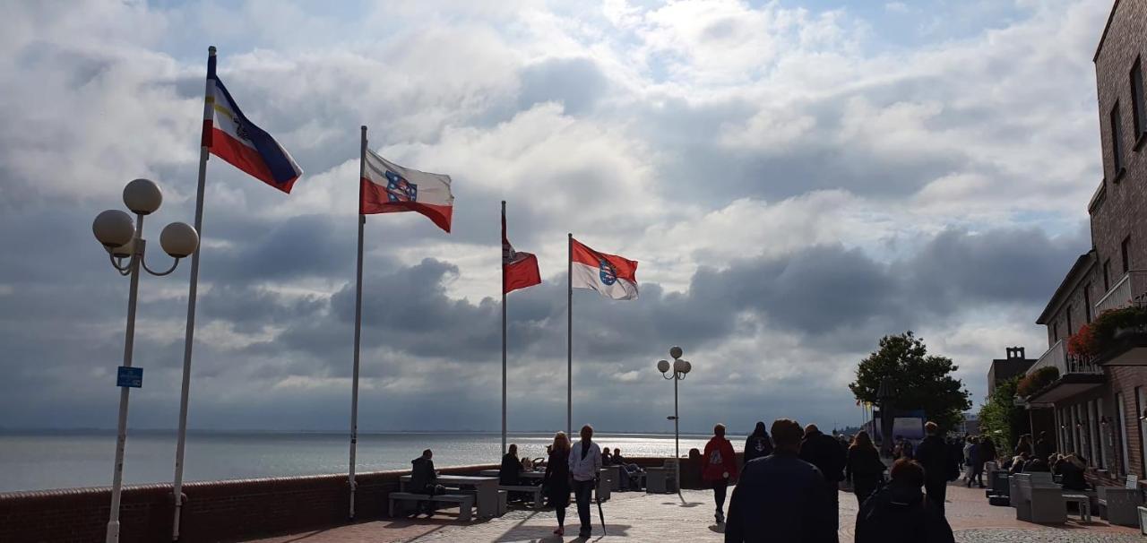 Fewo Mit Meerblick - Direktzugang Zur Nordsee Daire Wilhelmshaven Dış mekan fotoğraf